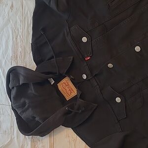 Levi Strauss & Co. Ladies XL Hooded Black
